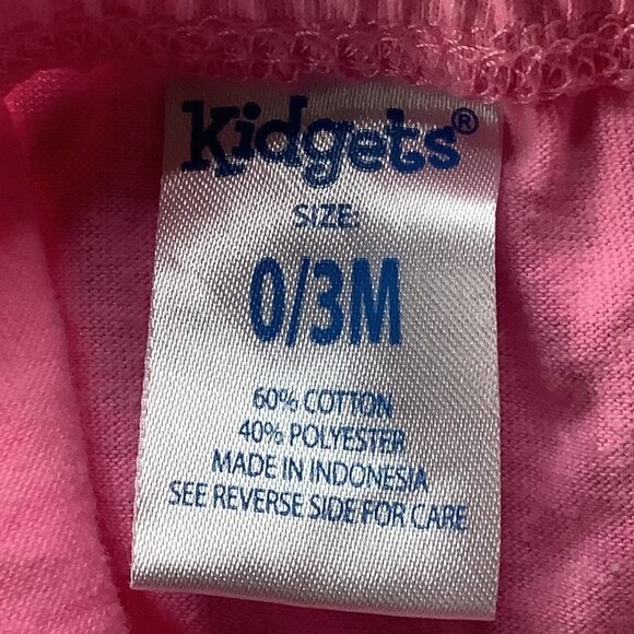 Kidgets Baby Girl 3pc Set Dress &  Bloomers Strawberry Print 0-3 Months - Picture 4 of 15